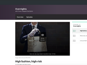 High fashion, high risk