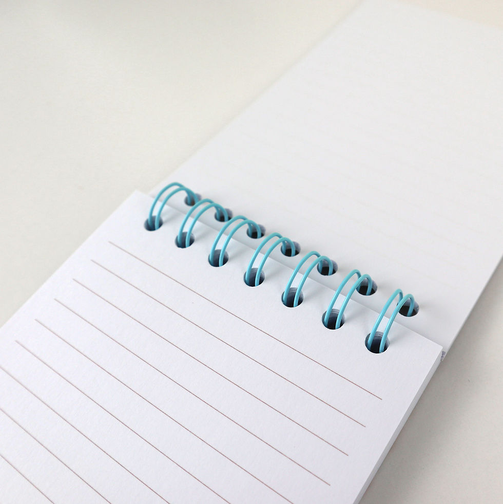Thumbnail: A6 Christian Wire bound Notebook 80 pages Rejoice in the Lord always Philippians