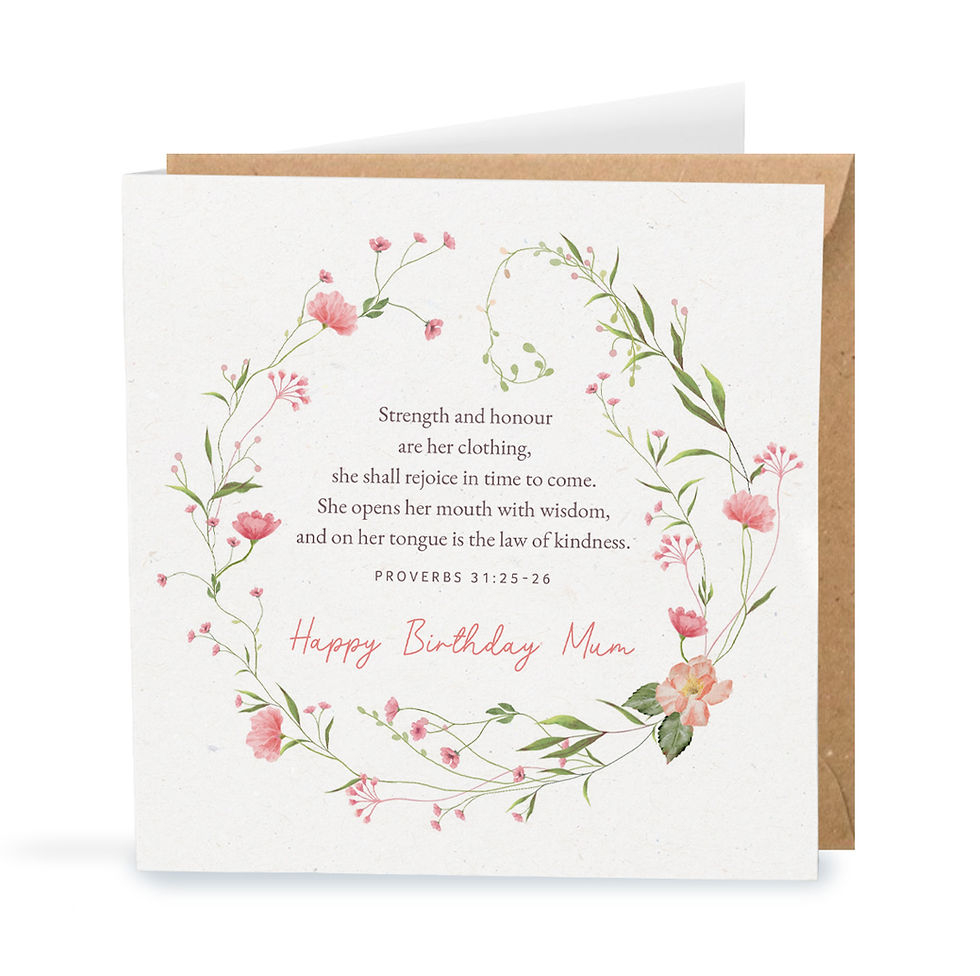 Thumbnail: Happy Birthday Mum Card