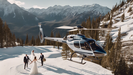 Epic Elopements: Helicopter and Backcountry Weddings