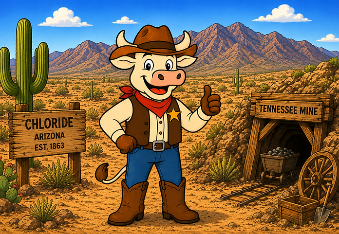 Clarence the Cow in Chloride