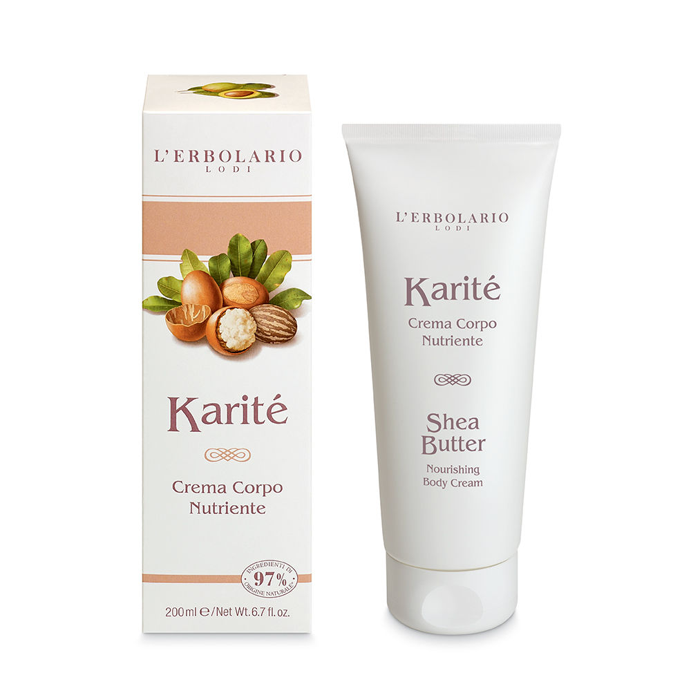 Crema corpo nutriente 300ml Karité - Erbolario