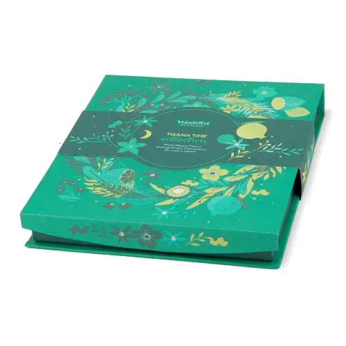 Neavita Cofanetto Quadrato Verde Tisana Time Collection 27 Filtri Bio