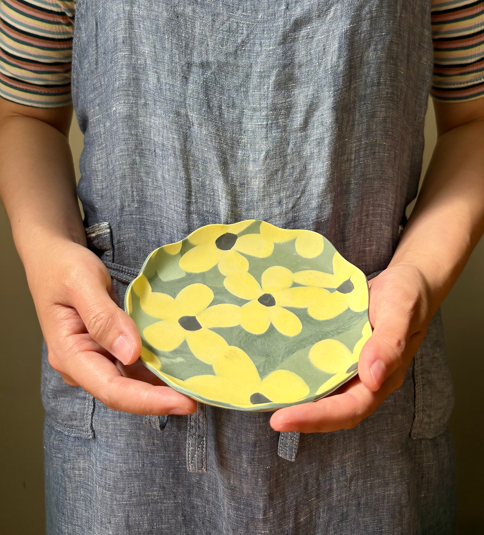Thumbnail: Wildflower Nerikomi Plate