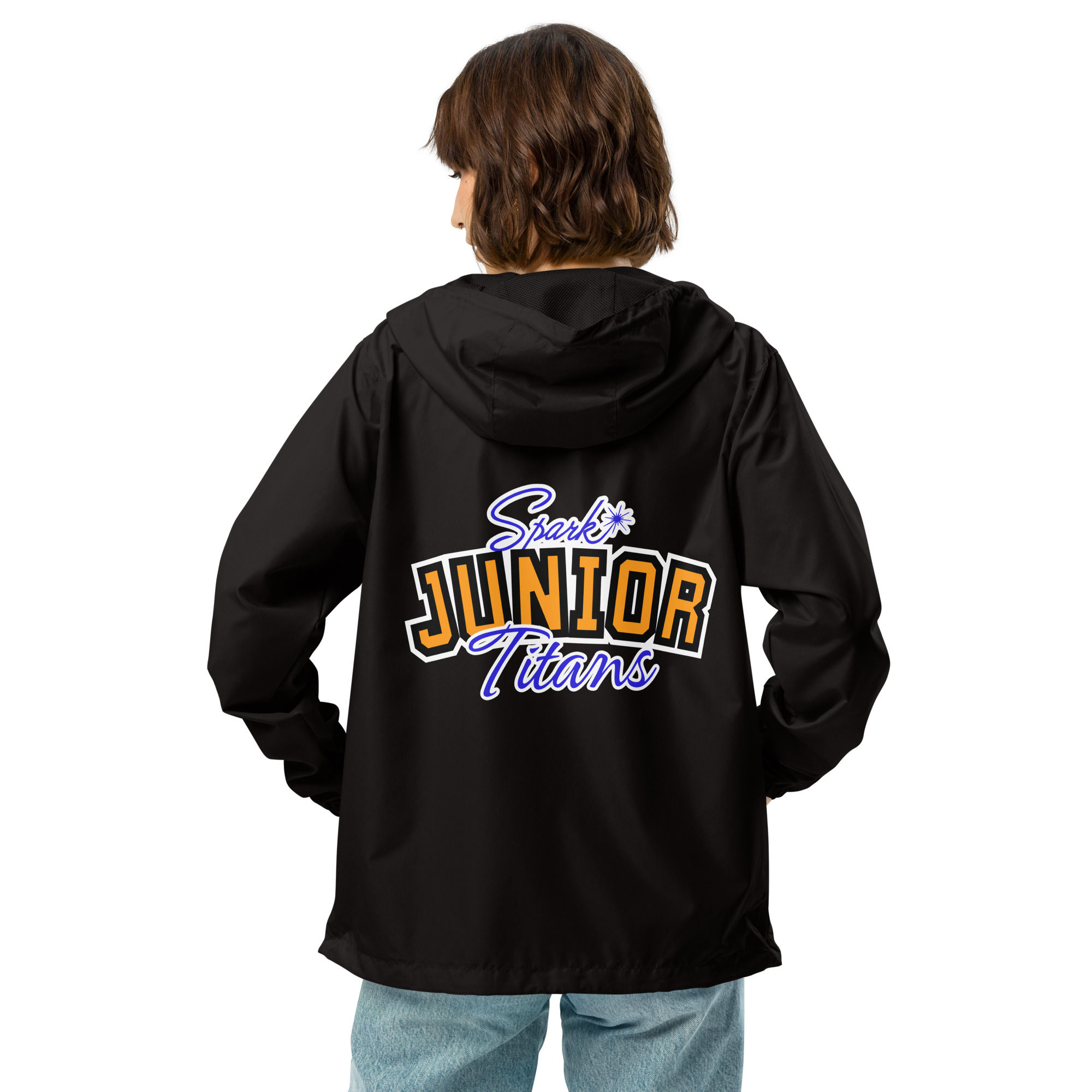 JR TITANS | Unisex lightweight zip up windbreaker