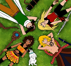 Asteria Galerie Éléna, Chip, Sho, Kira, Naoki