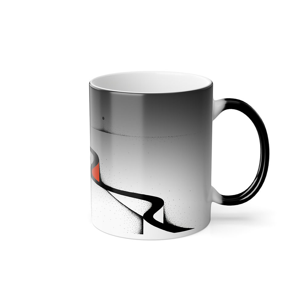 Miniaturbild: Magische Tasse "Der Weg" 0,3 L