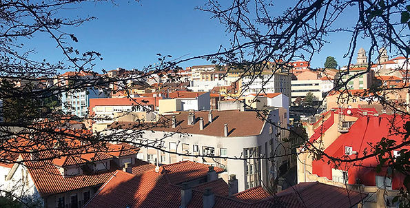 Tejados del casco urbano de Candás. (L. VENTURA)