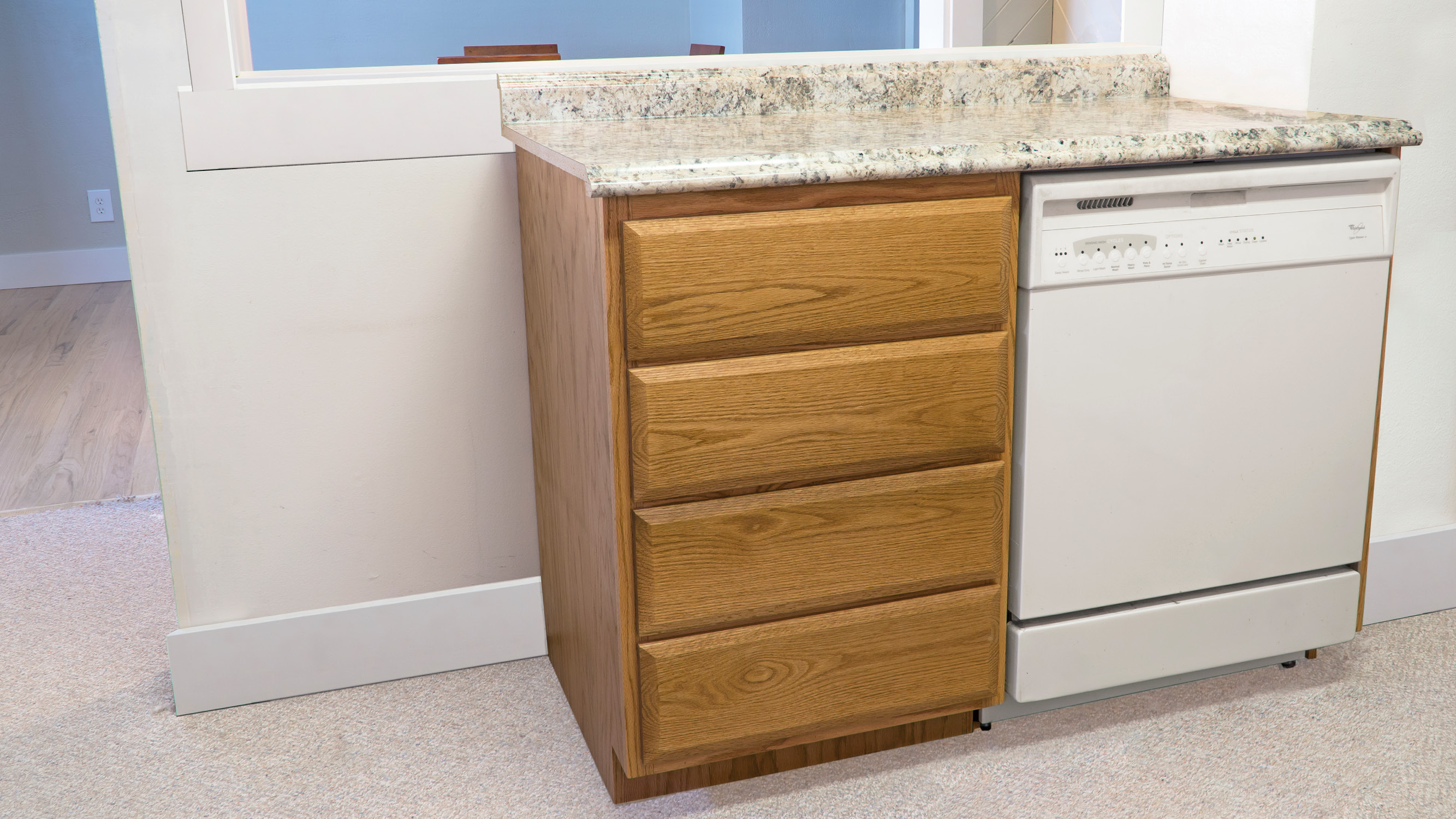 Kitchen Dishwasher Cabinet