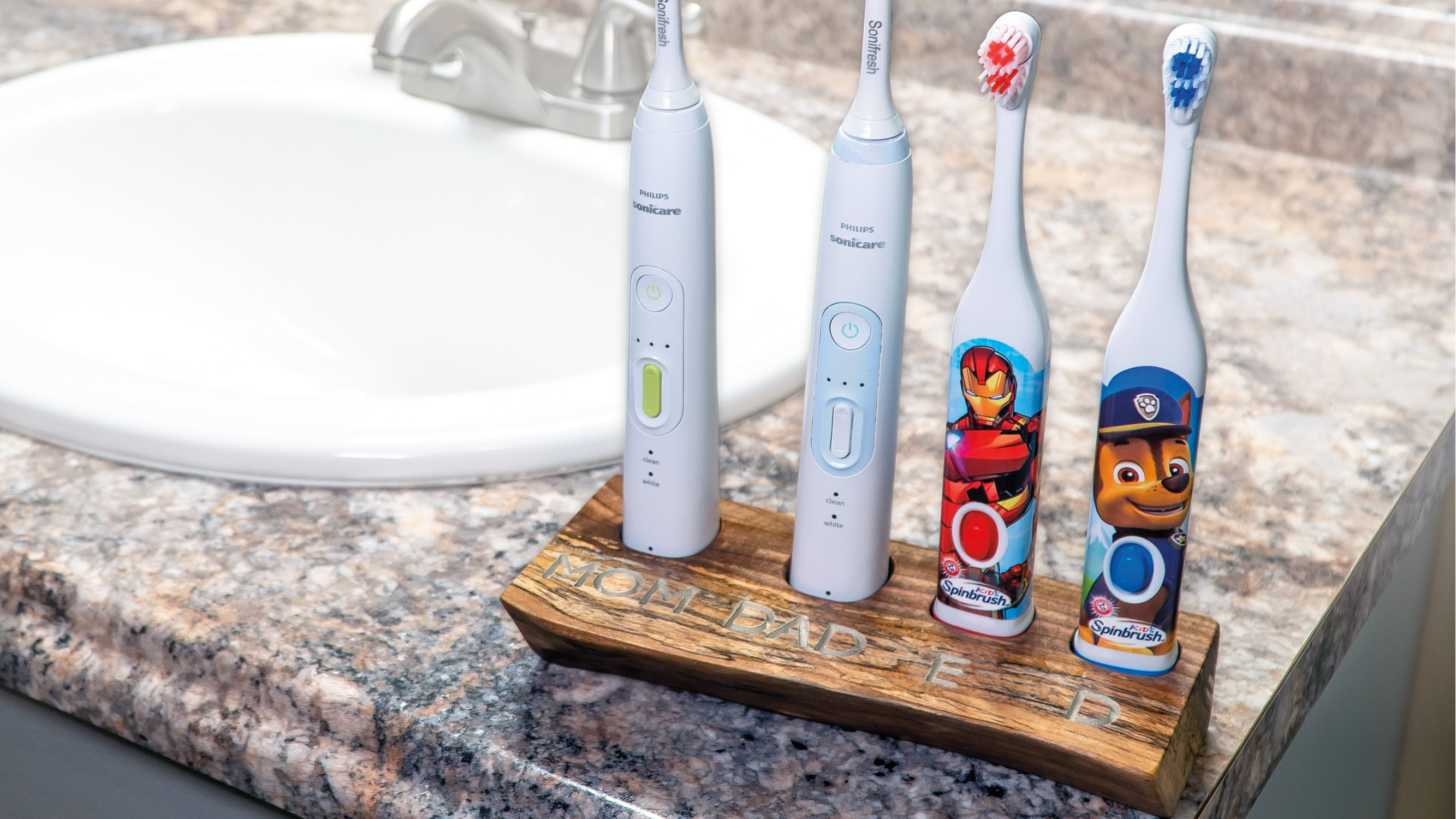 Family Toothbrush Holder
