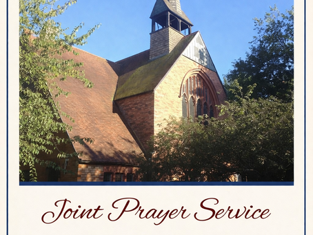 Next joint service - 29th March