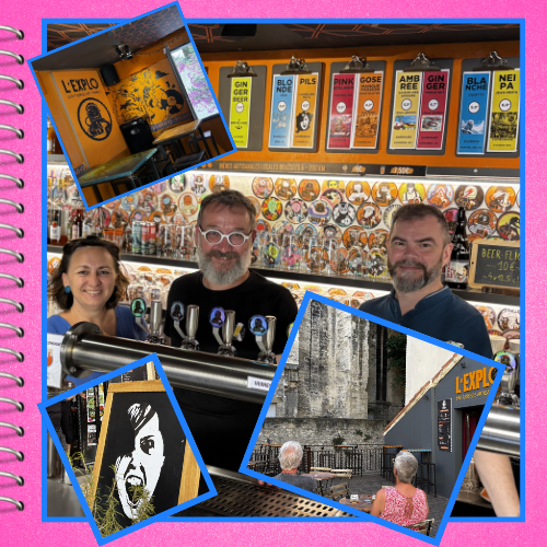 Aux côtés de son épouse Ludivine et de son frère Morgan, Thomas Leroux (au centre), fondateur de la brasserie artisanale La Comédienne à Avignon est aux manettes du bar à bières avignonnais L'Explo. Une affaire familiale qui défend la production brassicole artisanale indépendante.
