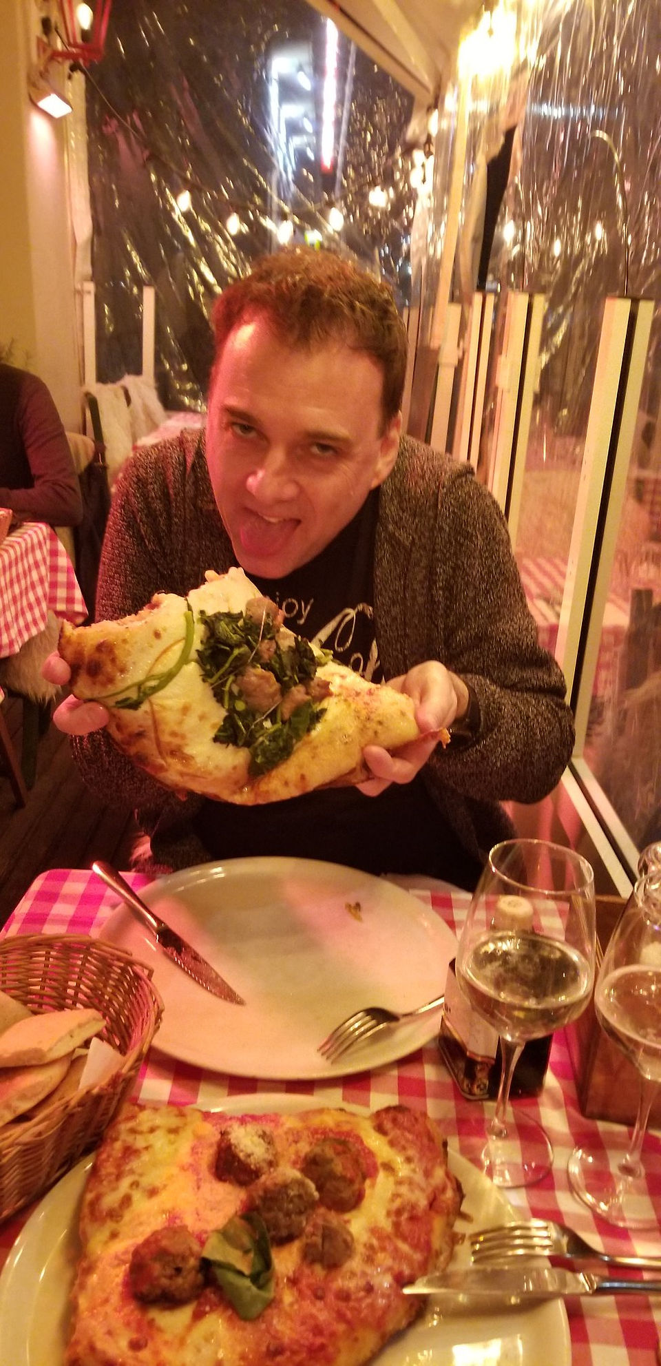 Huge Yummy Milanese Pizza