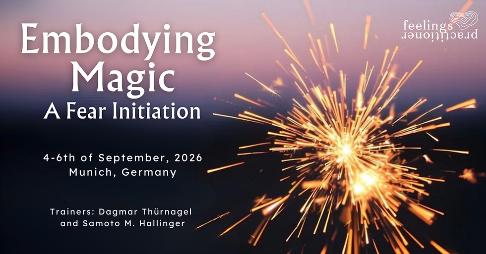 Embodying Magic: A fear initiation (week-end)
