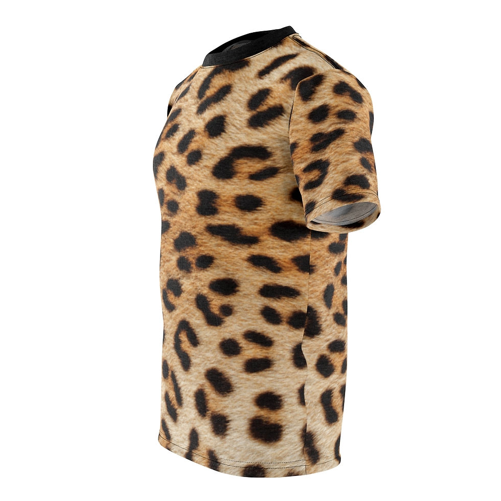 Thumbnail: Leopard Unisex AOP Cut & Sew Tee