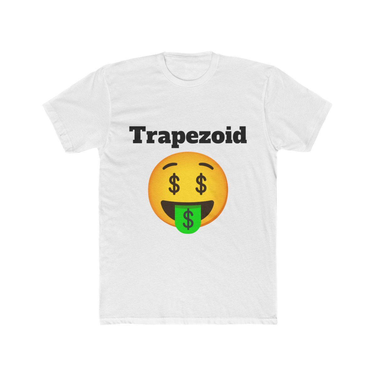 Trapezoid Men's Cotton Crew Tee