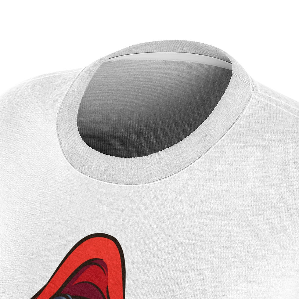 Thumbnail: Evil Hooded Character Women's AOP Cut & Sew Tee