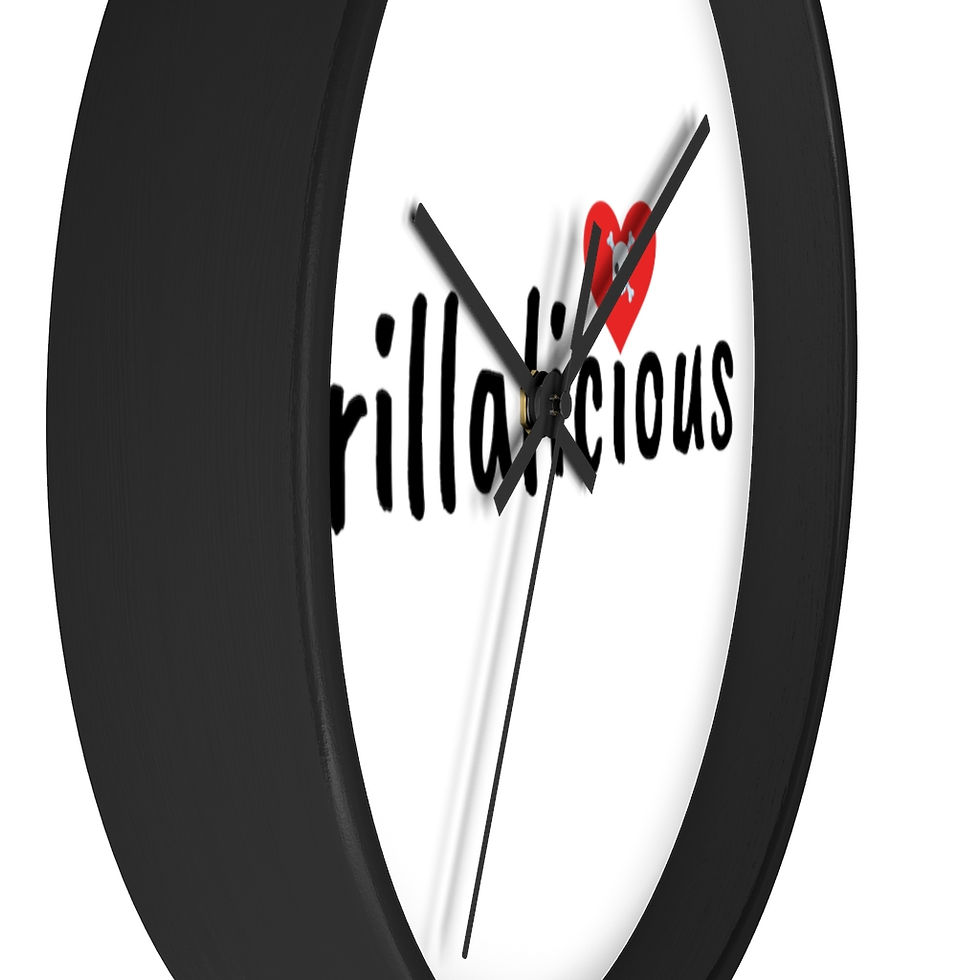 Thumbnail: Trillalicious Killer Heart Logo Wall clock