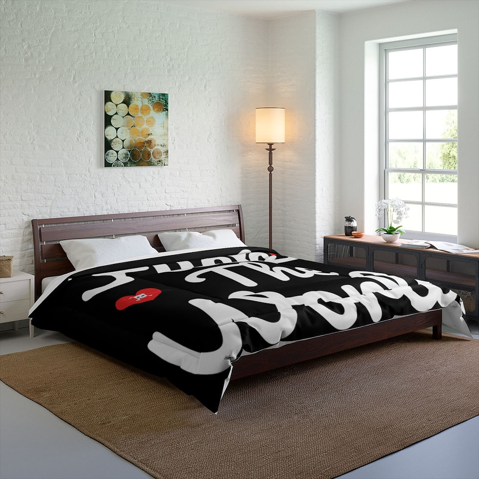 Thumbnail: Fuck The World Bed Comforter