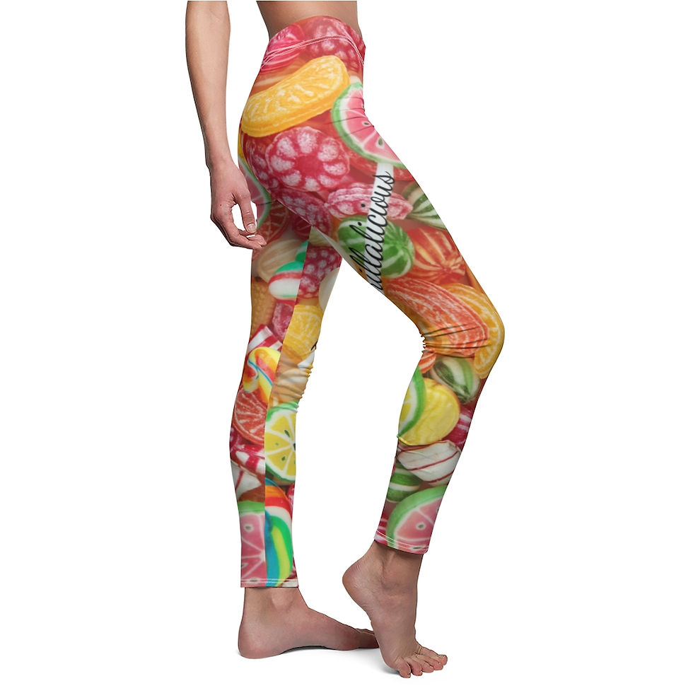 Trillalicious Fruit Candy Women's Cut & Sew Casual Leggings