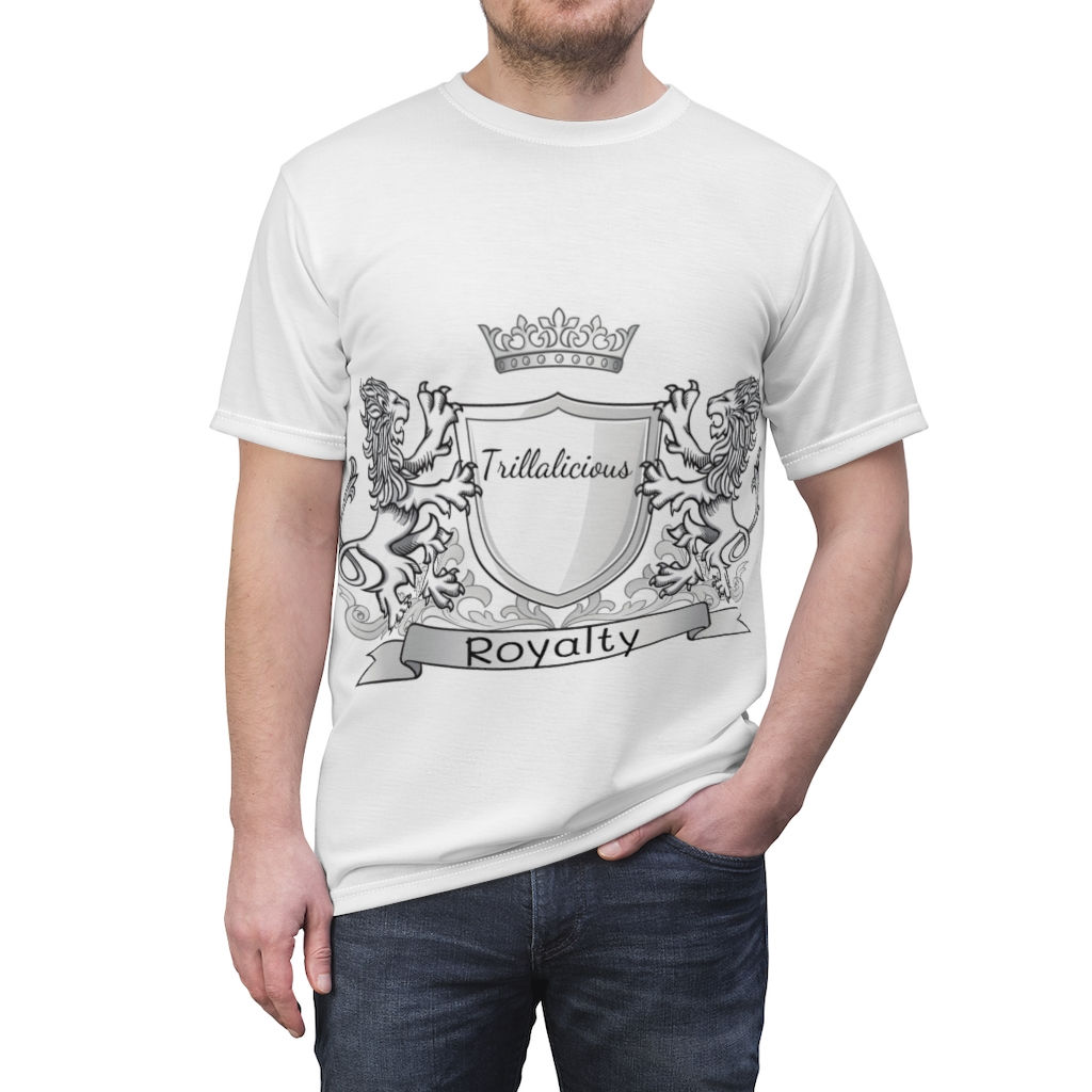 Trillalicious Royalty Lion Men's AOP Cut & Sew Tee