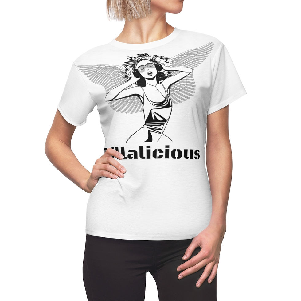 Trillalicious Earth Angel Women's AOP Cut & Sew Tee