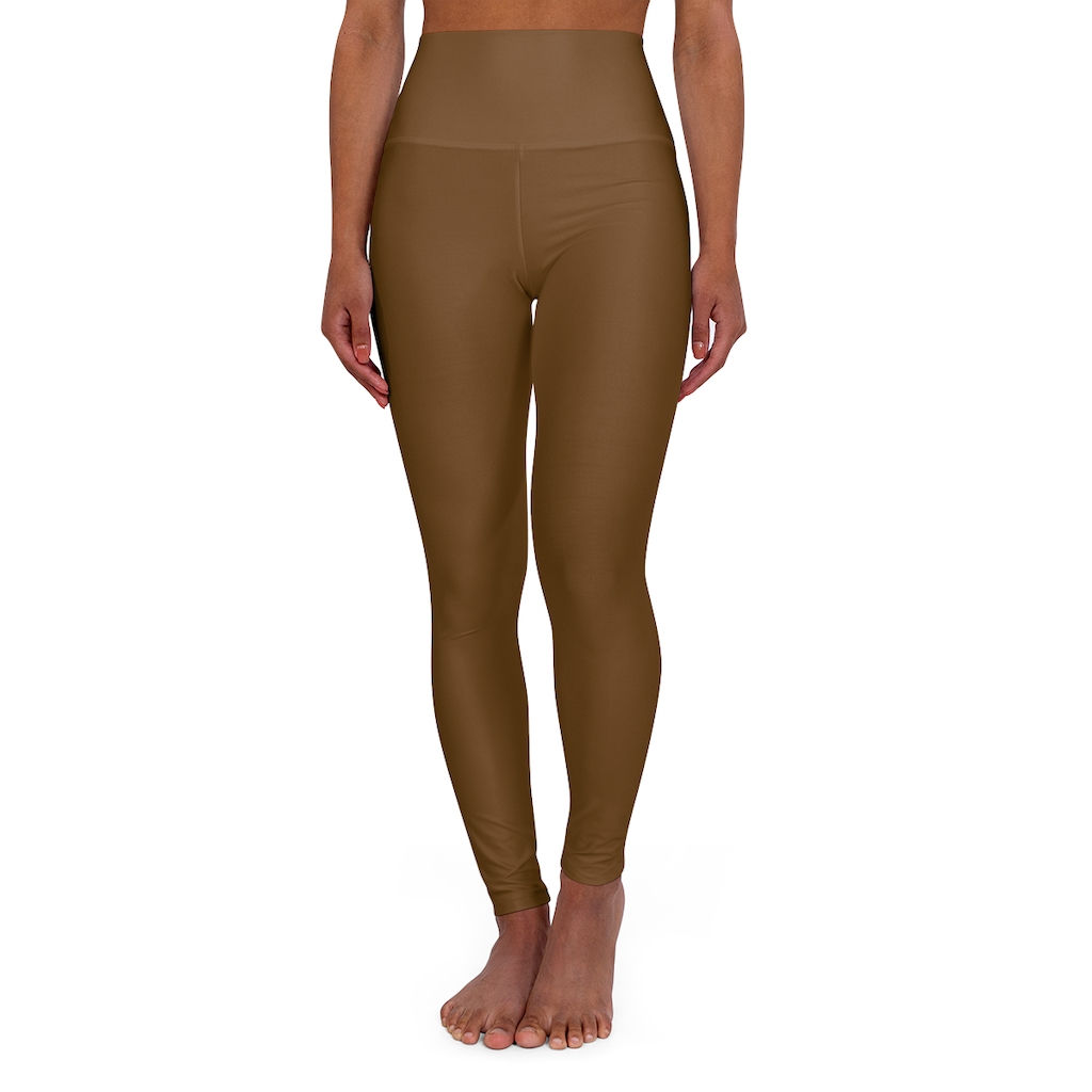 Brown High Waisted Leggings