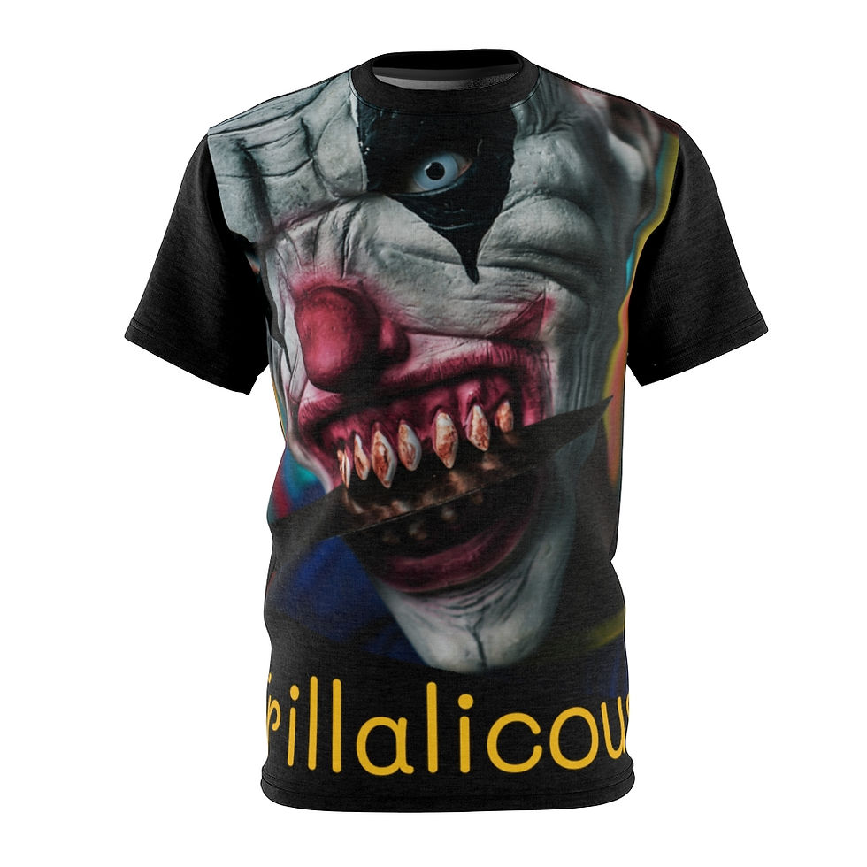 Thumbnail: Trillalicious Clown Bloody Grill Men's AOP Cut & Sew Tee