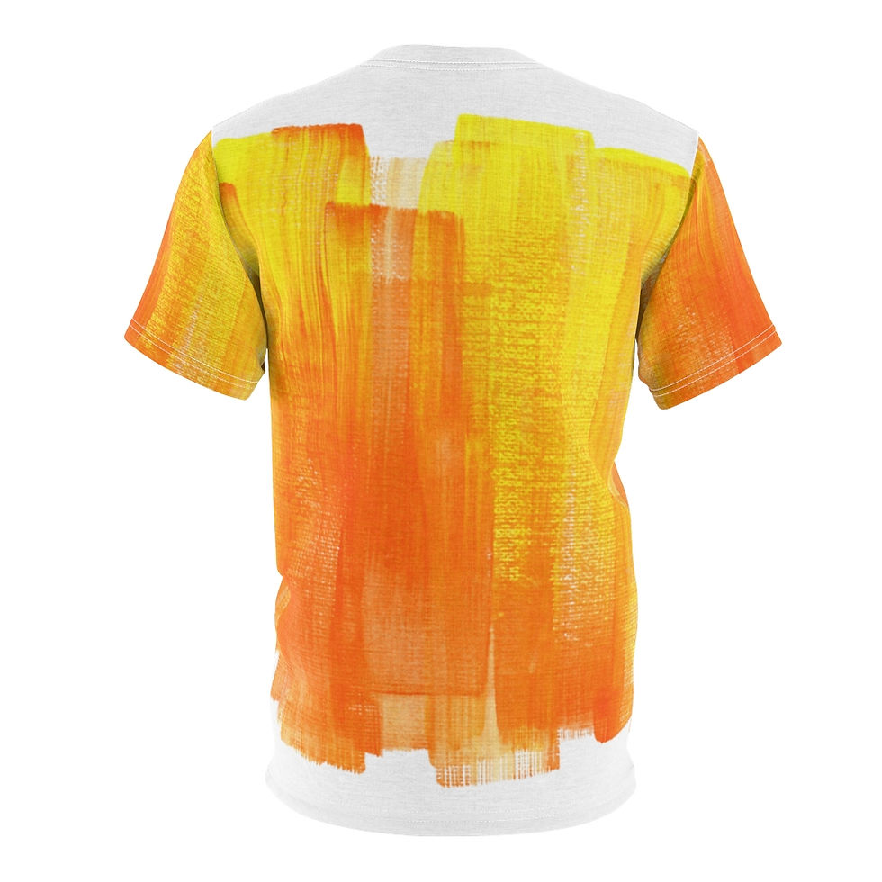 Thumbnail: Trillalicious Orange Paint Men's AOP Cut & Sew Tee
