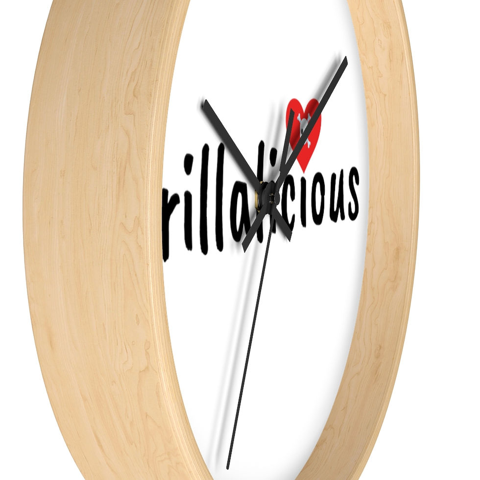Thumbnail: Trillalicious Killer Heart Logo Wall clock