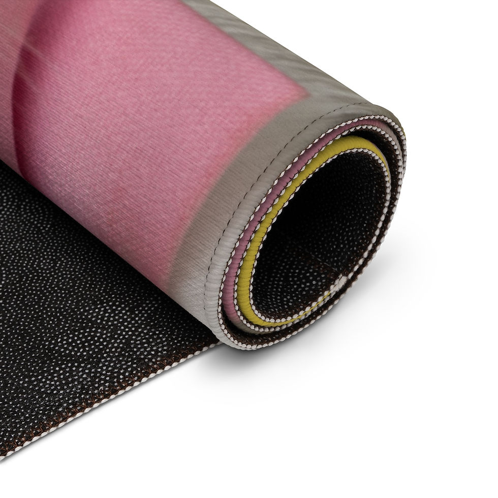 Thumbnail: Kitty with a Pink Bowtie Dornier Rug