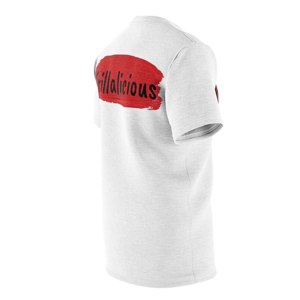 Thumbnail: Trillalicious Red Paint Men's AOP Cut & Sew Tee