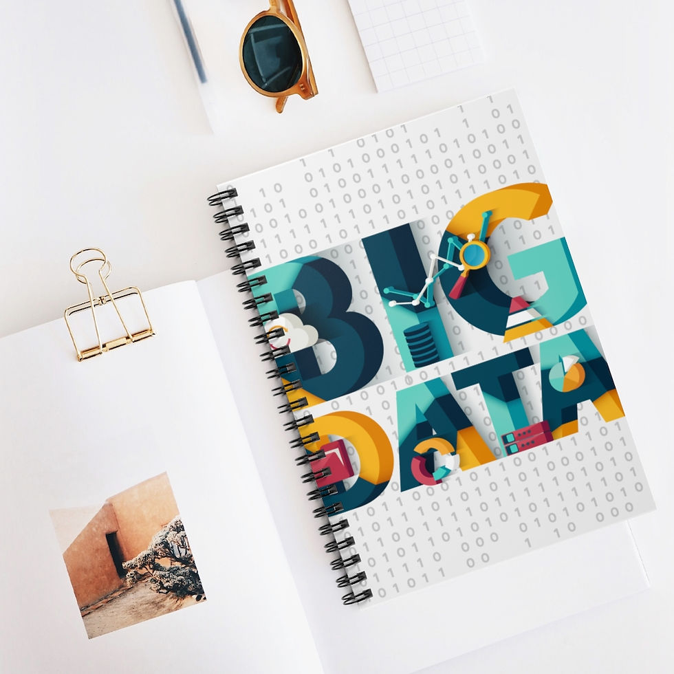 Thumbnail: Big Data Spiral Notebook - Ruled Line