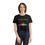 Thumbnail: Rainbow Trillalicous Women's Flowy Cropped Tee