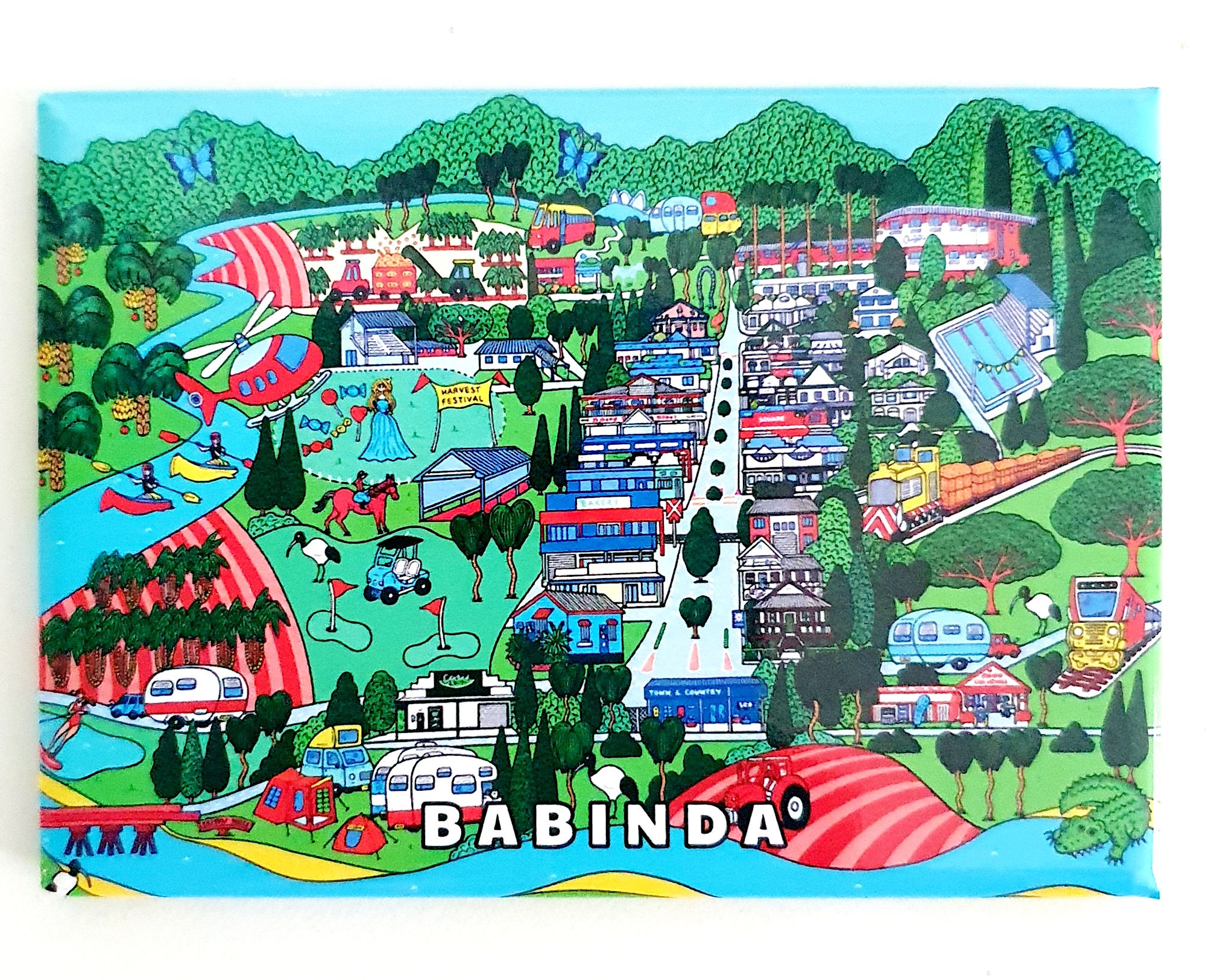 Babinda Town Magnet