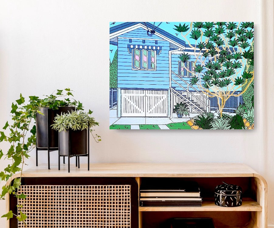 Thumbnail: Shady Daze Canvas Print