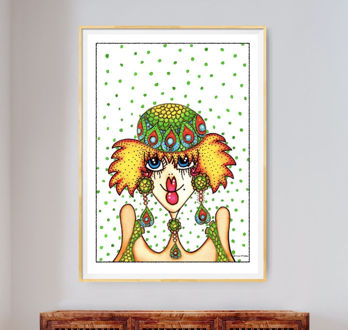 Diva Patricia Tea Towel