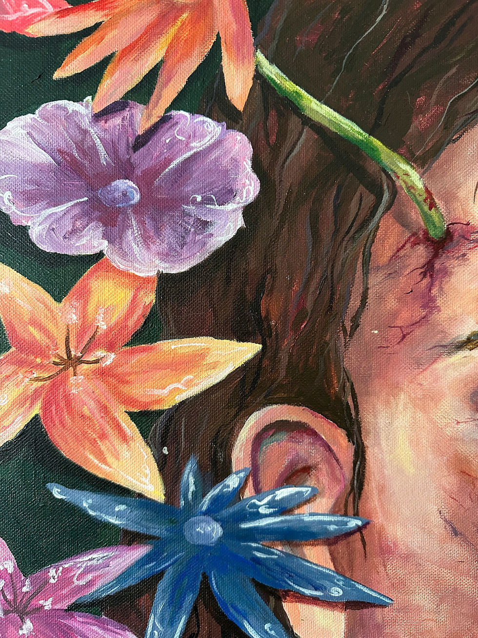 Thumbnail: Death by Flowers - Print