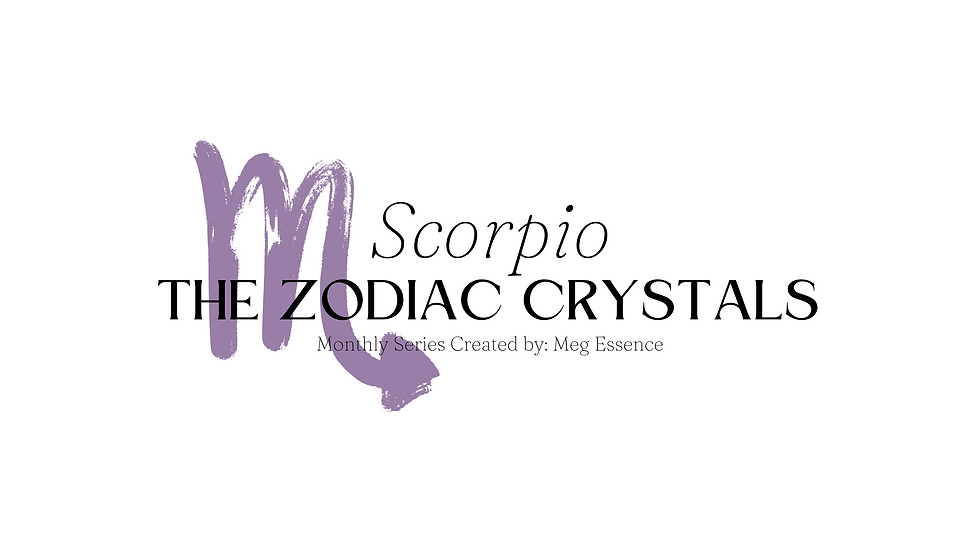 The Zodiac Crystals - Scorpio