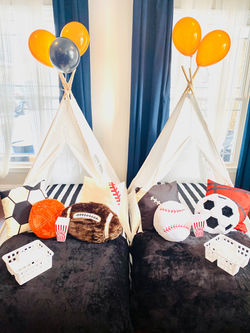 All Sports Sleepover Theme