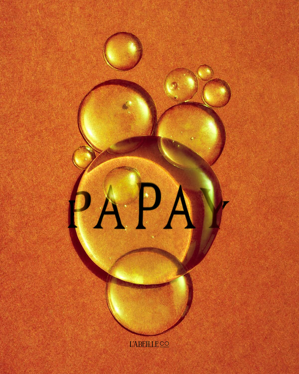 Papay Skincare brand intro by L’abeille Co