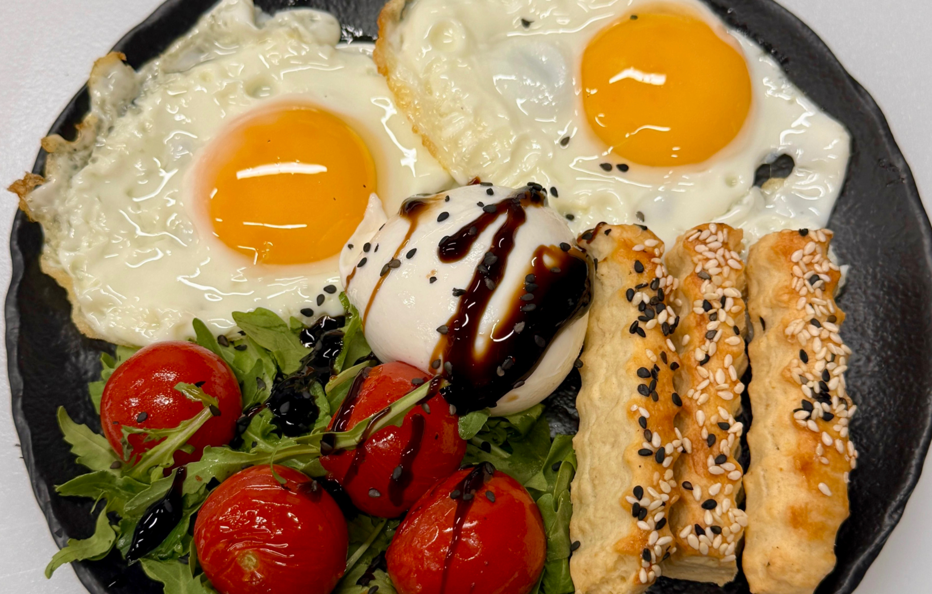 Arranged Food and Objects