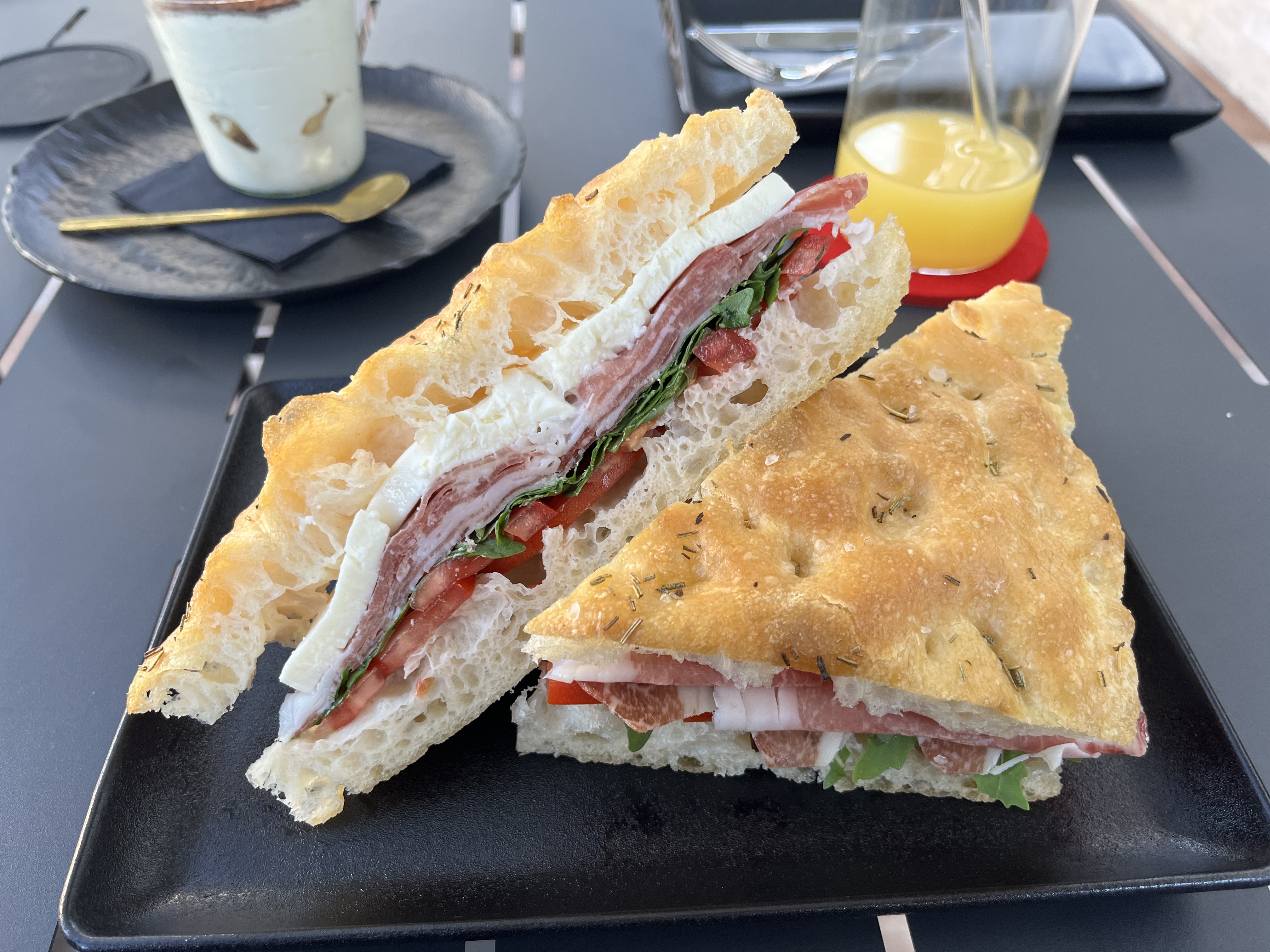 Arranged Food and Objects