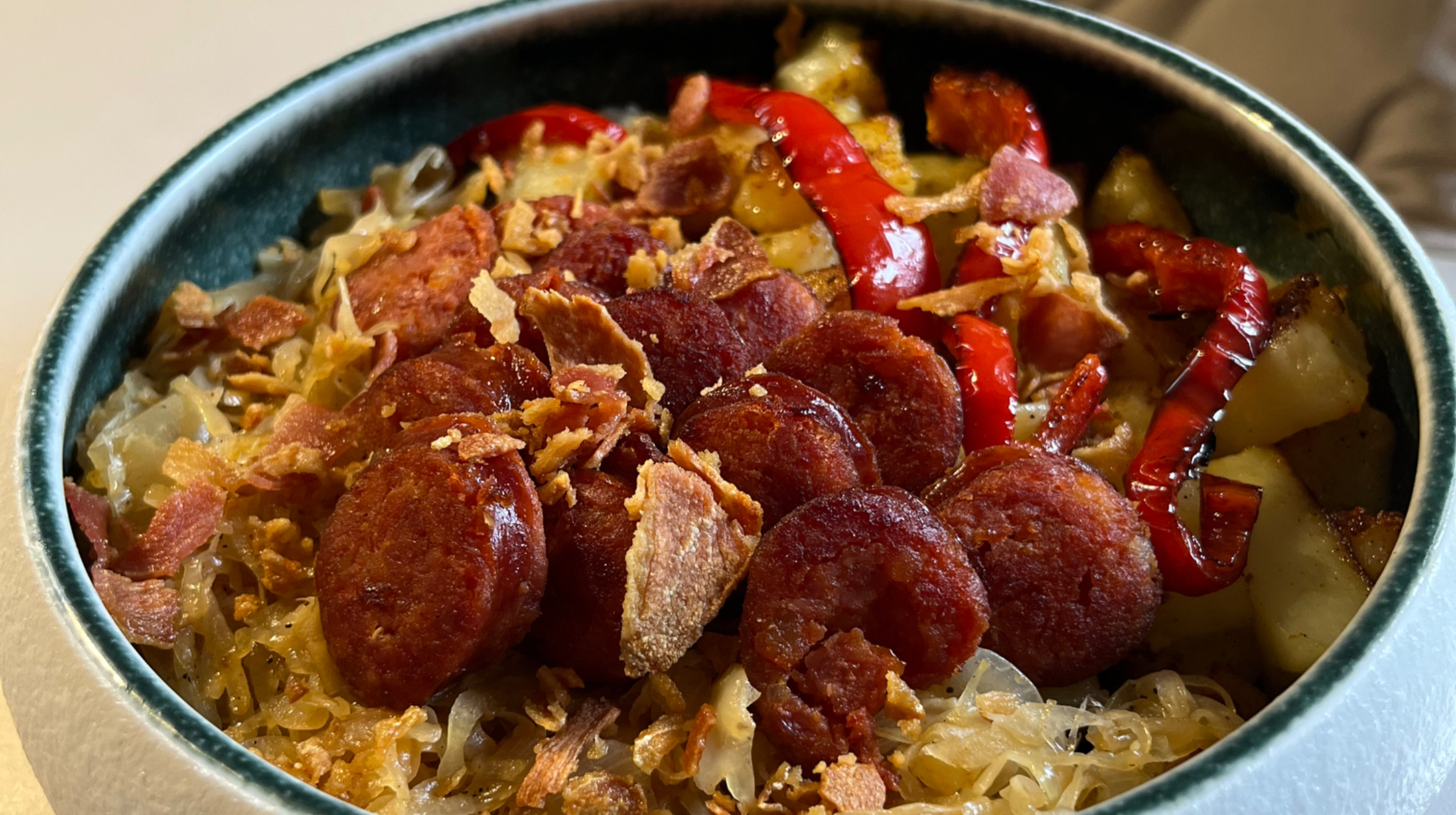 Arranged Food and Objects