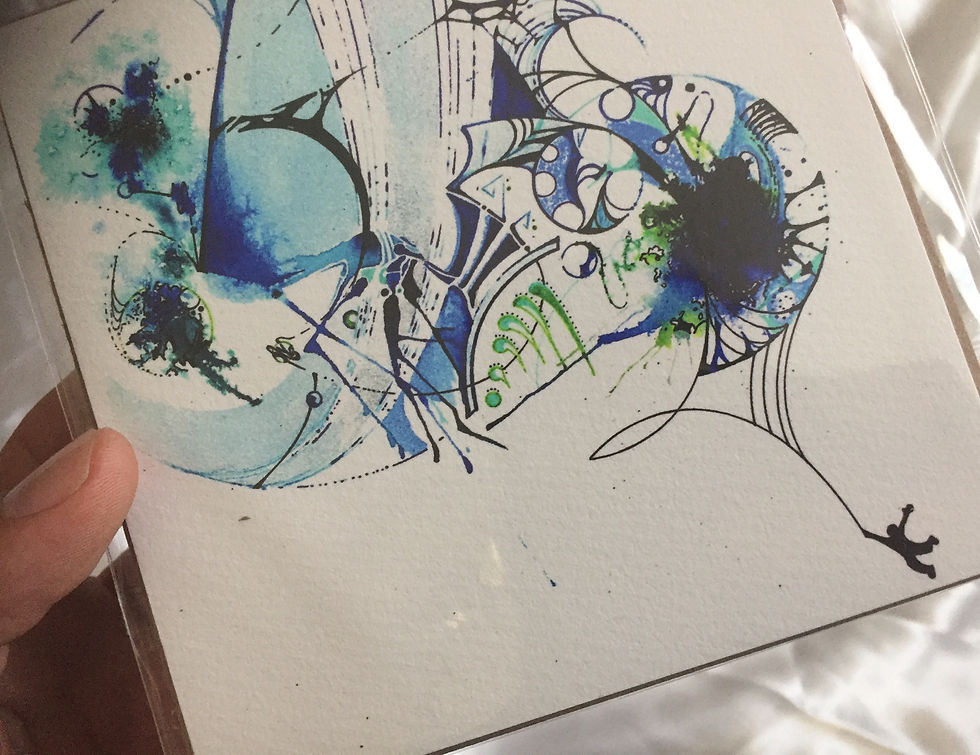 Thumbnail: Enjoy The View Giclée Set 5"x5"ea
