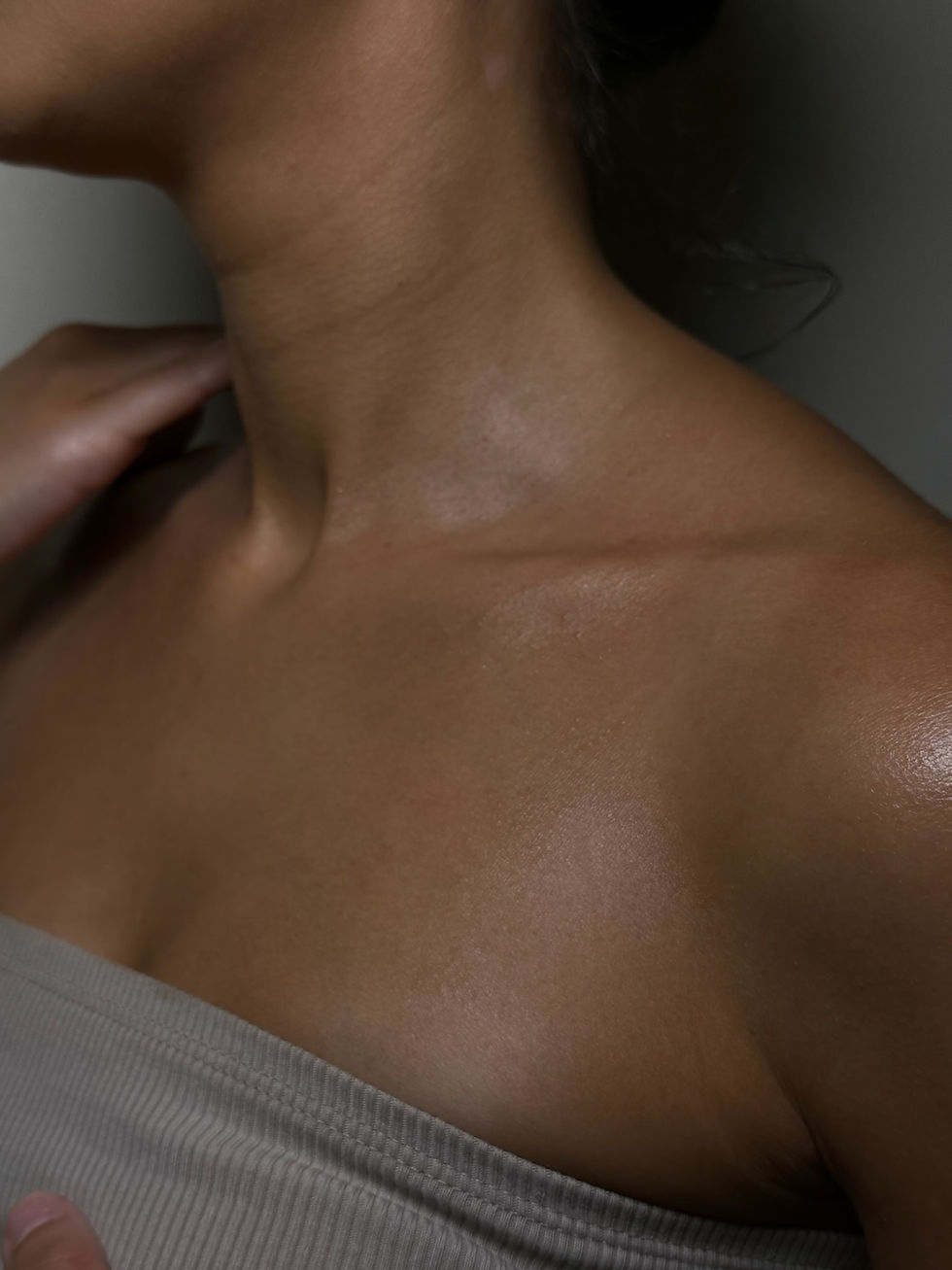 Foto van huid vrouw bij DYSKYN Clinic Nijkerk