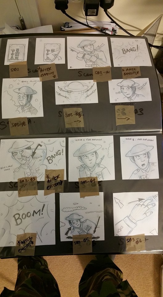 Some storyboard images