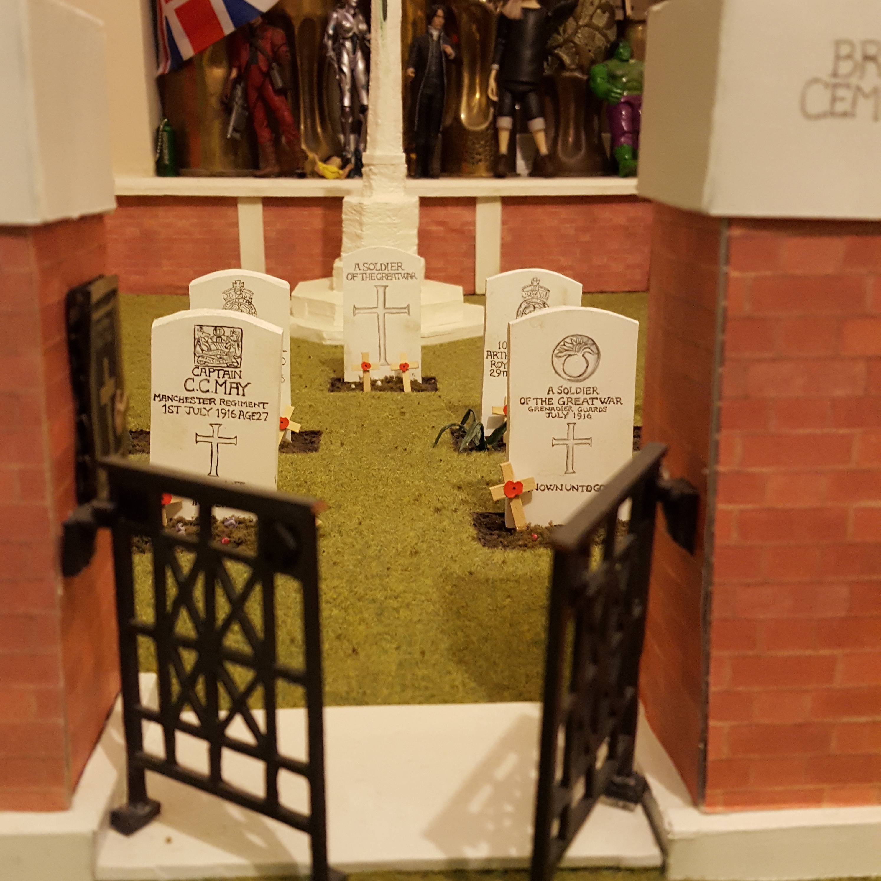 Gates installed in cemetery
