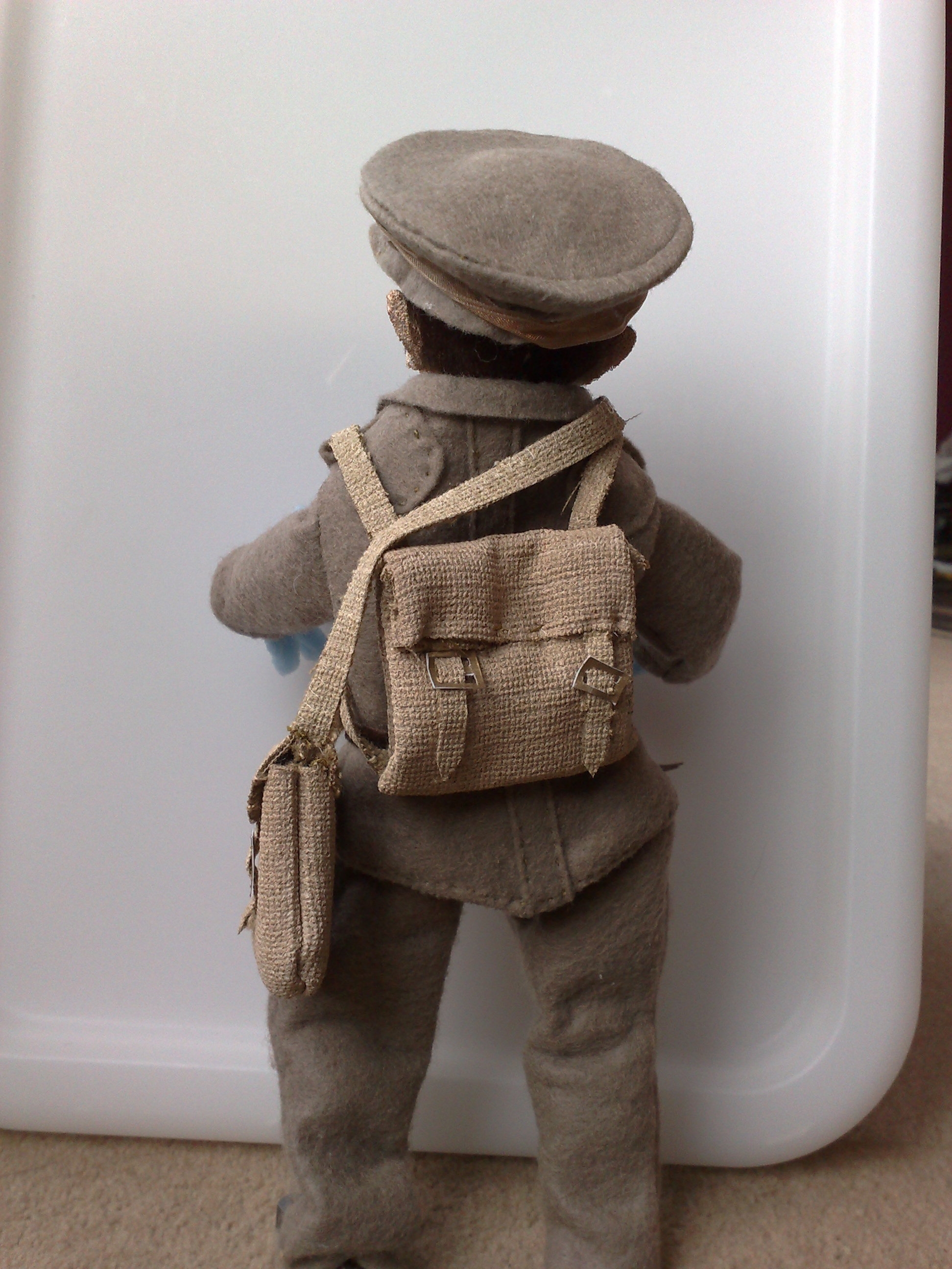 Early shot of Tommy's bags