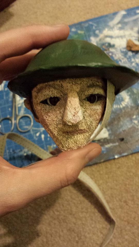 Fitting Tommy's Helmet